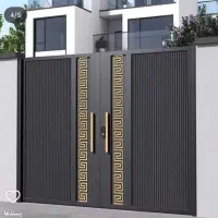 ۲۹۹۹۹۹ درب اعتماد باغ  باغچ ه حیاط  شیک نوین