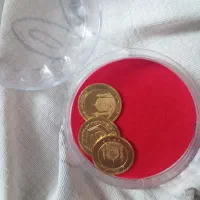 ۳عدد ربع سکه بانکی ۱ زیر قیمت تابلو سکه۸۶