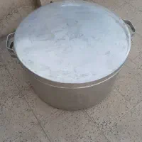 دیگ روحی بزرگ و پلوپز سه شعله درحد نو