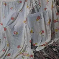 پرده پذیرایی و اشپزخانه