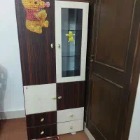 کمد لباس ویترینی تمیزوسالمmdf