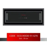 هود لمسی مخفی ۷۰سانت نو اکبندkichenland