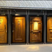 درب ضدسرقت. ضد حریق اتاقی فلزی