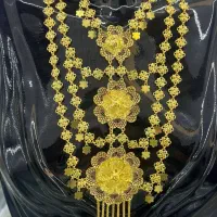 زیور آلات نقره با آبکاری طلا