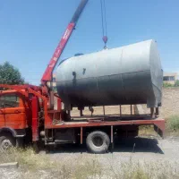 جرثقیل خاور ـ دکل بلند ـ با سبدبالابر