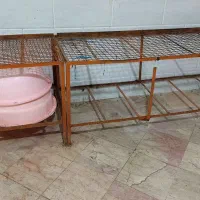 میزکار استیل ۱و نیم و دو میزه پنجره ای