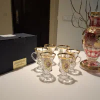 استکان چای خوری نقش دار