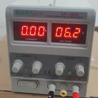 منبع تغذیه و مولتی متر