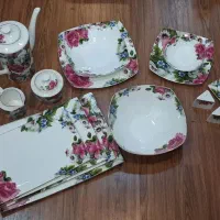 سرویس غذا خوری کامل  آلمانی ۱۸ نفره