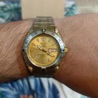 ساعت seiko پنج اصل اسپورت پشت شیشه ای