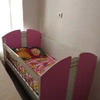 تخت خواب کودک همراه با تشک