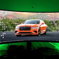 مانیتور گیمینگ 4k 165 hz منحنی 34اینچ