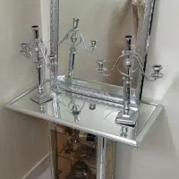 آینه و شمعدان وکنسول
