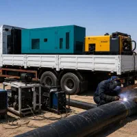 اجاره پکیج کامل جوشکاری خط