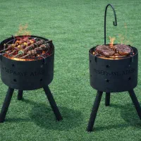 منقل ایستاده واتش دان