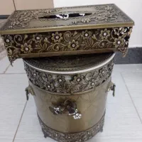 سطل و جای دستمال کاغذی