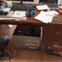 میزچوبی کشودار