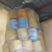 قوطی شیرخشک خشک با درب