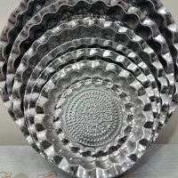 سینی استیل گرد