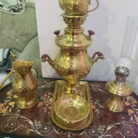 سماور زغالی برنجی