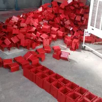 رنگ کوره ای استاتیک پودری با دو کوره مجزا  ۶متری