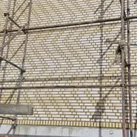 اجرای اجر نما مدرسه ای، لفتون )بلوک و آجرگری
