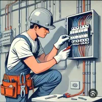 برقکش،برقکار،سیمکشی،اتصالی،آیفون