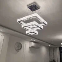 لوستر نو کلیپسی با کنترل و نور چند حالته