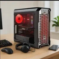 کیس گیمینگ گرین مدل STRIKER FRGB