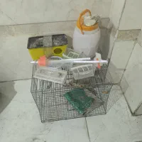 قفس مرغ عشق با همه وسایل