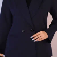 مانتو مشکی کوتاه ۴۲ ۴۴