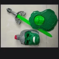 ست شمشیر و ماسک و سپر هالک