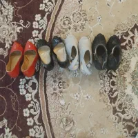 ۴جفت صندل مجلسی سایز۳۸ و یک کیف زنانه