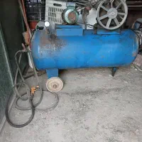 فروش جرثقیل دوتن برقی وکمپرسور 250