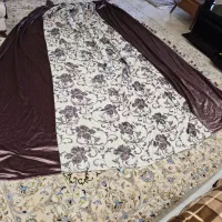 پرده پذیرایی پارچه و مخمل