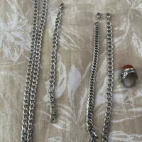 دستبند وگردنبند و مردانه انگشتر وبنگل