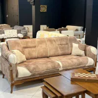 مبل راحتی لوکس/چوب راش/تخت‌شو/اقساط بدون کارمزد