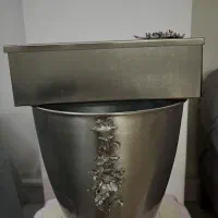 سطل و جا دستمال کاغذی استیل