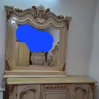 آینه کنسول و دو عدد میز آواژر(پاتختی)