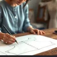 فروش الگوهای خیاطی کاغذی  ومقوای  تکی و پک