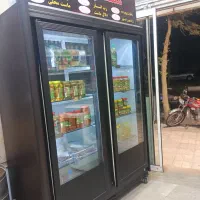 یخچال دو ب 1/5 در 2 موتور ایتالیایی فابریک