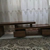 میز تلویزیون چوبی متحرک ضدخش