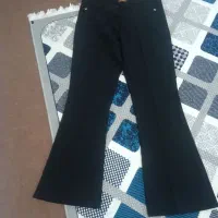 شلوار مشکی دمپا