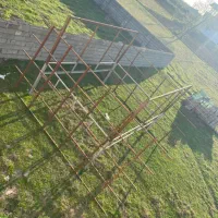 آلاچیق اماده ۳در۴با سربندی اماده برای نصب حلب