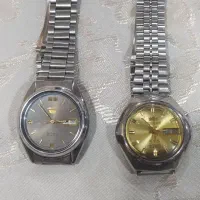 دو عدد ساعت اتوماتیک،اورینت و سیکو پنج اصلی