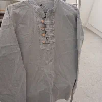 بلوز کتان  مردانه مناسب سایز ۴۴و۴۶