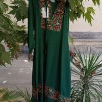 پیراهن بلند گلدوزی