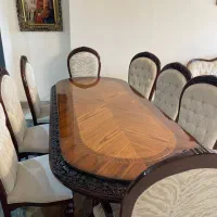 میز ناهار خوری هشت نفره ترک مناسب سخت پسندان