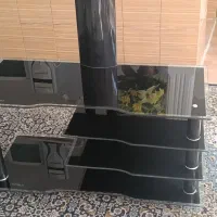 میز تلوزیون شیشه ای