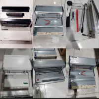 دستگاه سیمی پانچ صحافی کتاب کاتر گیوتین برش کاغذ